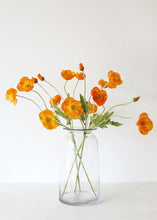 Load image into Gallery viewer, Fake Poppy Flower in Orange