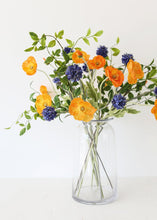 Load image into Gallery viewer, Fake Poppy Flower in Orange