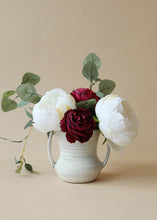 Load image into Gallery viewer, Peony Silk Flower in White - 24" Tall