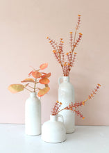 Load image into Gallery viewer, Fake Wildflower Bush in Fall Rust Orange Red - 20"