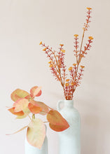 Load image into Gallery viewer, Fake Wildflower Bush in Fall Rust Orange Red - 20"