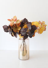 Load image into Gallery viewer, Eggplant Plum Fake Cotinus Smoketree Fall Leaves - 28"