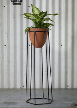 Load image into Gallery viewer, Terracotta Floor Plant Stand - 24.75"