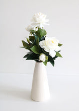 Load image into Gallery viewer, White Artificial Outdoor Gardenia Bush - 14"