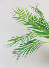 Load image into Gallery viewer, Indoor/Outdoor Fake Plastic Palm Leaf Plant - 35"