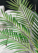 Load image into Gallery viewer, Indoor/Outdoor Fake Plastic Palm Leaf Plant - 35"