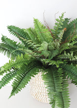 Load image into Gallery viewer, Artificial Boston Fern Bush - 23" Tall