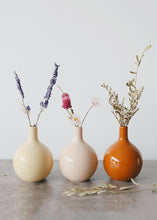 Load image into Gallery viewer, Handmade Earthenware Blush Vase by Franca- 5" Tall