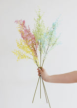 Load image into Gallery viewer, Fake Leaves Eucalyptus in Light Blue - 31.5"