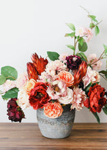 Load image into Gallery viewer, Silk Flower Peony in Red - 18.5" Tall