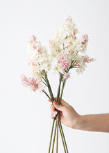 Load image into Gallery viewer, Pink Cream Artificial Lilac Flower