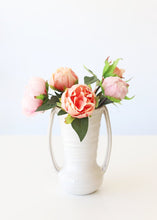 Load image into Gallery viewer, Peach Pink Real Touch Peony Flower Bundle