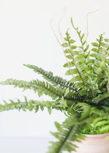 Load image into Gallery viewer, Artificial Boston Fern Bush in Green - 19" - Artificial Plant