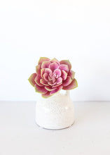 Load image into Gallery viewer, Mauve Pink Fake Echeveria Succulent - 5" Wide