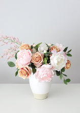 Load image into Gallery viewer, Pink Realistic Faux Peony Flower