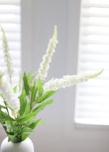Load image into Gallery viewer, Cream White Fake Veronica Artificial Flower