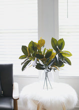 Load image into Gallery viewer, SALE - Artificial Magnolia Leaf Stem - 26" Tall