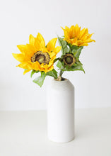 Load image into Gallery viewer, Real Touch Flower Bundle of Yellow Sunflowers