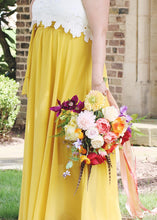 Load image into Gallery viewer, Blush Garden Dahlia Silk Flower