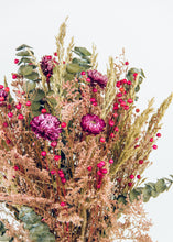 Load image into Gallery viewer, Pink Strawflower Dried Flowers Bouquet - 20" Tall