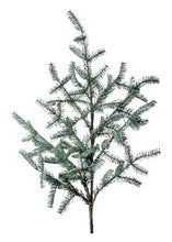 Load image into Gallery viewer, Real Touch Fake Winter Greens Silver Fir Branch - 42" Tall