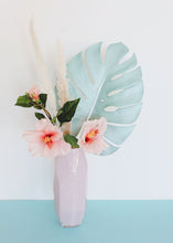 Load image into Gallery viewer, Hibiscus Silk Flower Spray in Light Pink - 31" Tall x 5" Blooms