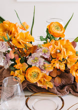 Load image into Gallery viewer, Artificial Bougainvillea in Orange Pink 34"