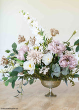 Load image into Gallery viewer, Dahlia Silk Flower in Beige - 19.5"