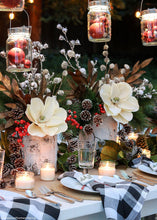 Load image into Gallery viewer, Artificial Holiday Berries in Red - 13"
