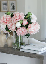 Load image into Gallery viewer, Artificial Flower Peony Bud in Cream - 18" Tall