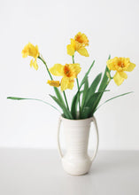 Load image into Gallery viewer, Yellow Real Touch 2 Stem Daffodil Spray- 18"
