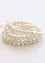 Load image into Gallery viewer, Ivory Pearl Bead Corsage Wristlet - 1" Wide
