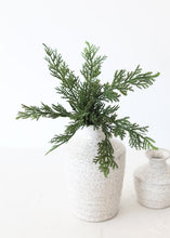 Load image into Gallery viewer, Artificial Natural Touch Cedar Pine Pick - 10" Tall
