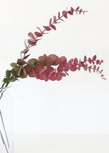 Load image into Gallery viewer, Fake Spiral Eucalyptus in Ombre Purple Green - 29"

