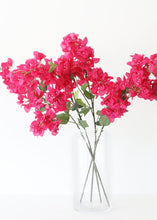 Load image into Gallery viewer, Bougainvillea Flower Branch in Hot Pink - 44"
