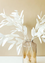 Load image into Gallery viewer, SALE - Artificial Eucalyptus Leaves in White - 33"
