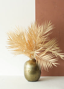 Artificial Areca Palm Leaf Plant in Beige - 29" Tall