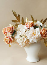 Load image into Gallery viewer, Artificial Bay Leaf Spray in Metallic Gold - 19&quot; Tall
