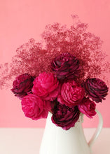 Load image into Gallery viewer, Ranunculus Artificial Flower in Fuchsia

