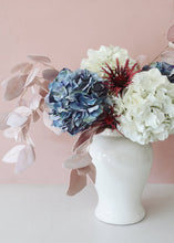 Load image into Gallery viewer, Pink Artificial Velvet Eucalyptus Leaves - 31"
