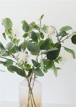 Load image into Gallery viewer, Fake Seeded Eucalyptus Leaf Branch - 36"
