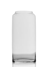Load image into Gallery viewer, Tall Wide Clear Glass Cylinder Floor Vase - 16" Tall
