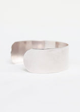 Load image into Gallery viewer, Silver Wrist Corsage Cuff Bracelet - 1.25" Wide
