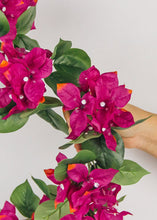 Load image into Gallery viewer, Silk Bougainvillea Garland in Deep Pink - 6'
