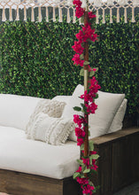 Load image into Gallery viewer, UV Protected Outdoor Silk Gardenia Leaf Trellis - Expands 78.5" Long
