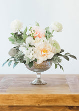 Load image into Gallery viewer, Silver Mercury Glass Pedestal Compote Bowl - 5"
