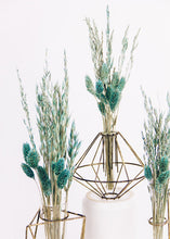 Load image into Gallery viewer, Bouquet of Dried Grasses in Blue - 18" Tall
