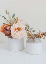 Load image into Gallery viewer, Ceramic Flower Vase in Brown and Beige - 5.5"

