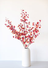 Load image into Gallery viewer, Faux Dancing Lady Orchid in Burgundy - 36"
