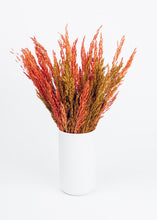 Load image into Gallery viewer, Dried Grass Bouquet in Warm Orange Yellow - 20" Tall
